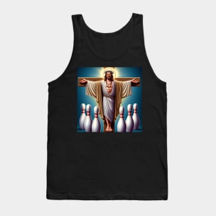 The Dude as Jesus Tank Top